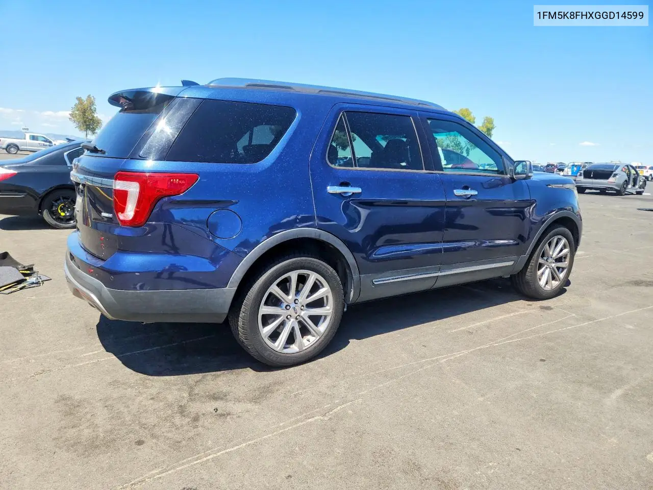 2016 Ford Explorer Limited VIN: 1FM5K8FHXGGD14599 Lot: 56745946