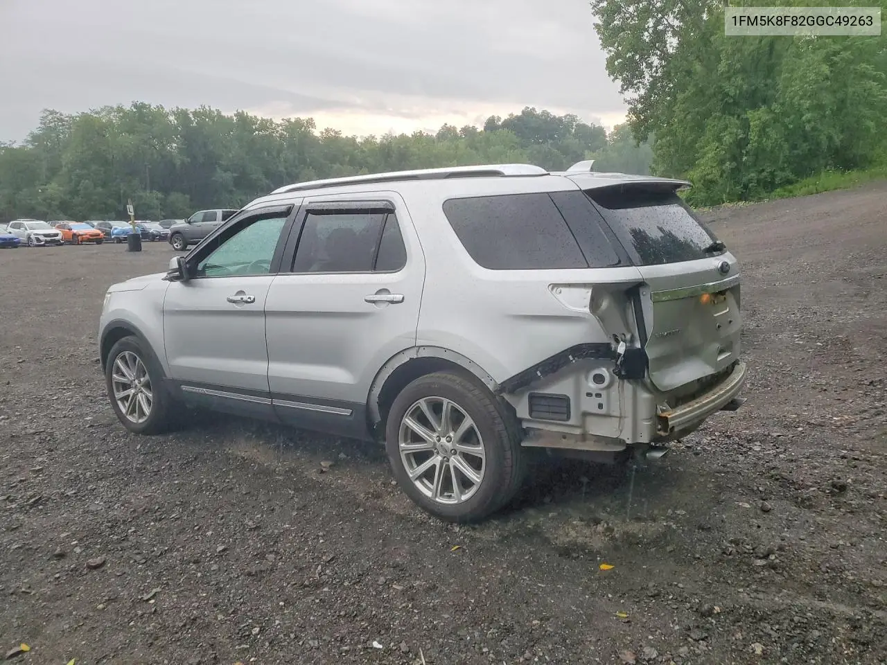 2016 Ford Explorer Limited VIN: 1FM5K8F82GGC49263 Lot: 60577526
