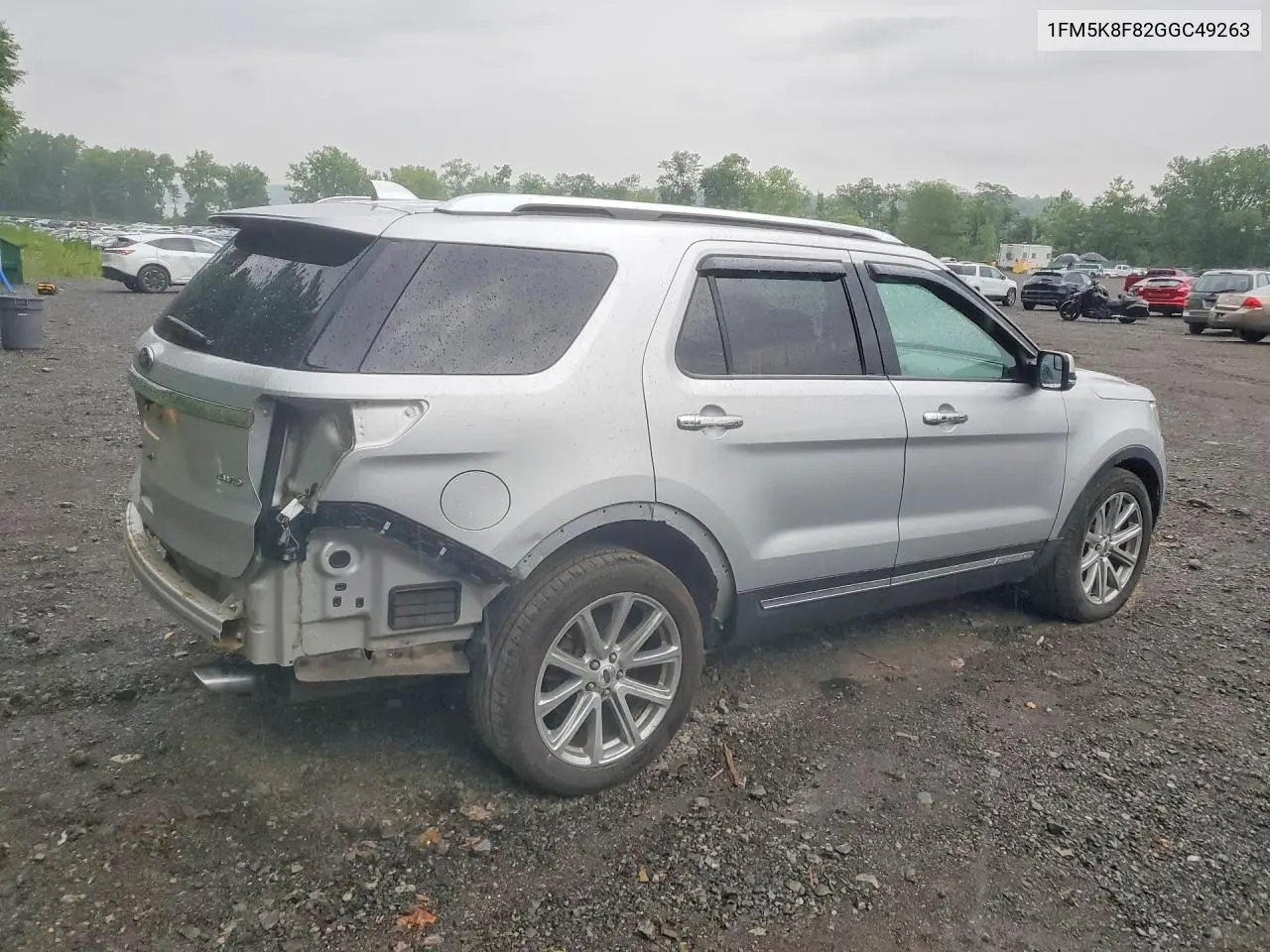 2016 Ford Explorer Limited VIN: 1FM5K8F82GGC49263 Lot: 60577526