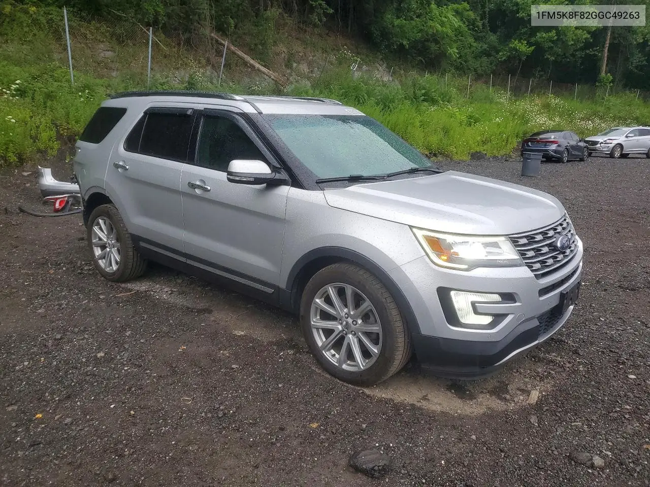 2016 Ford Explorer Limited VIN: 1FM5K8F82GGC49263 Lot: 60577526