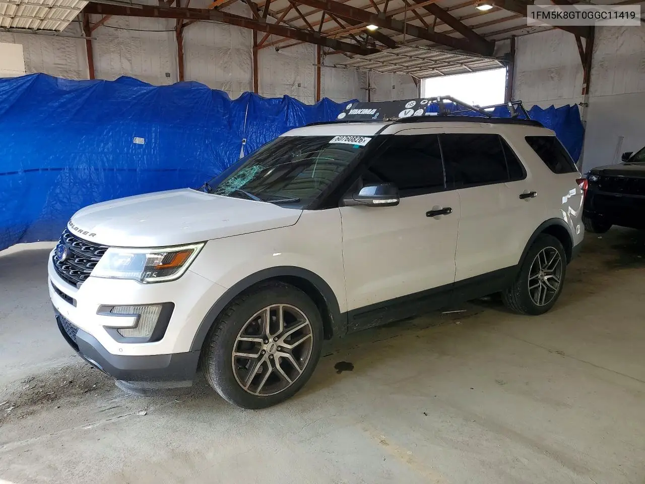 2016 Ford Explorer Sport VIN: 1FM5K8GT0GGC11419 Lot: 60760826