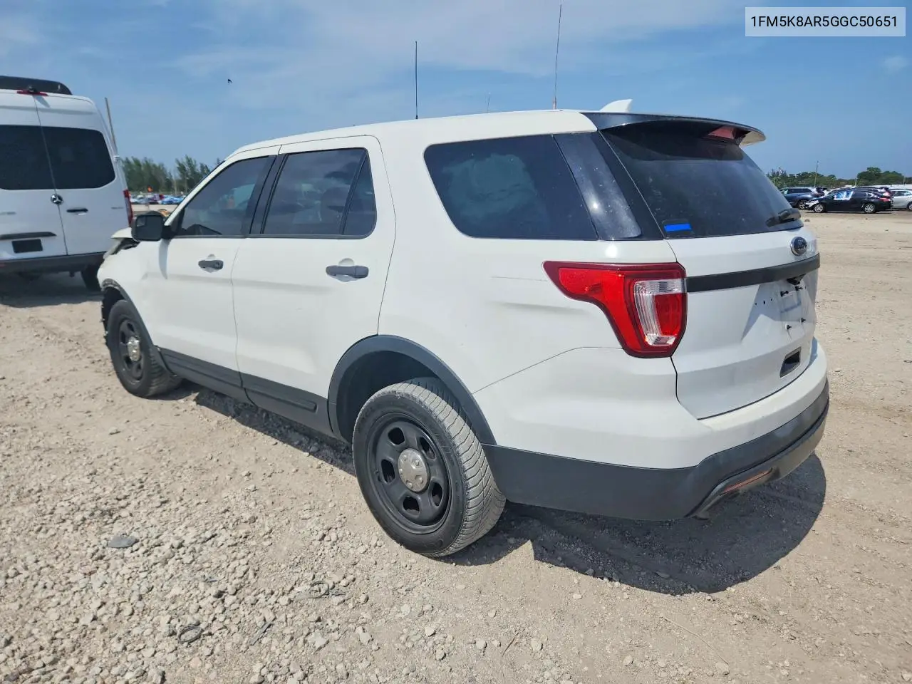 2016 Ford Explorer Police Interceptor VIN: 1FM5K8AR5GGC50651 Lot: 60894196