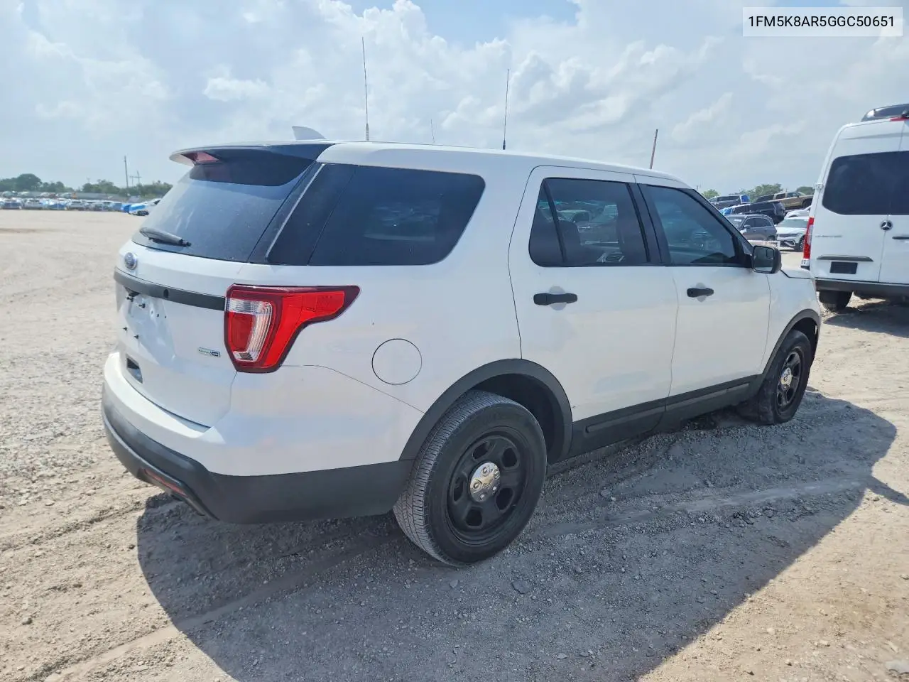 2016 Ford Explorer Police Interceptor VIN: 1FM5K8AR5GGC50651 Lot: 60894196