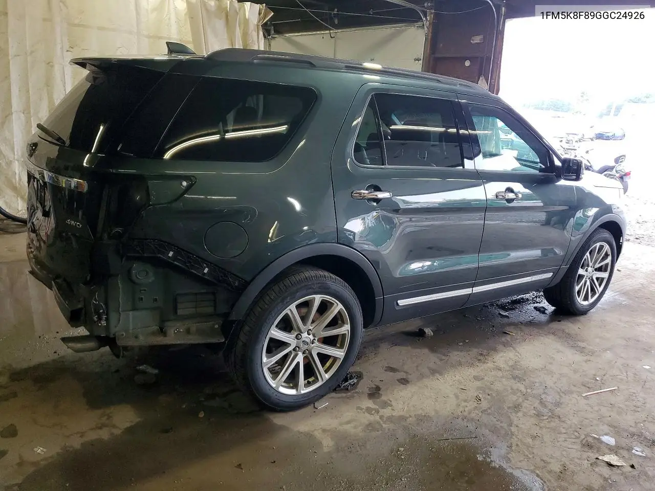 2016 Ford Explorer Limited VIN: 1FM5K8F89GGC24926 Lot: 61110676