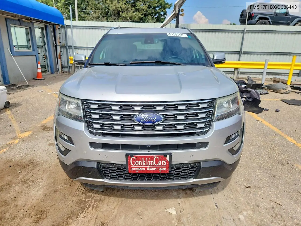 2016 Ford Explorer Limited VIN: 1FM5K7FHXGGC86443 Lot: 61204186