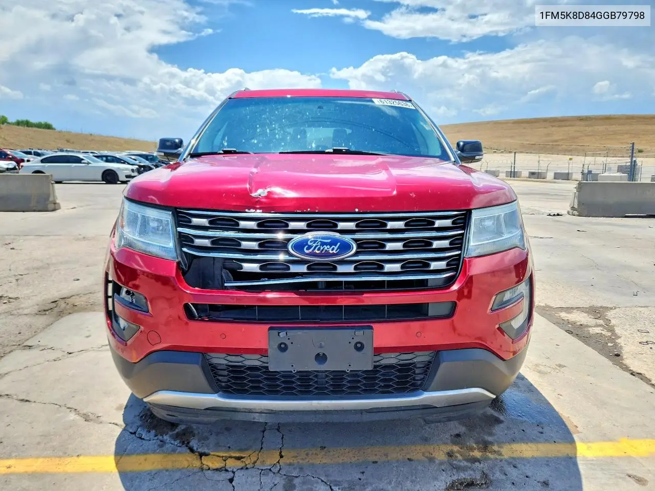 1FM5K8D84GGB79798 2016 Ford Explorer Xlt