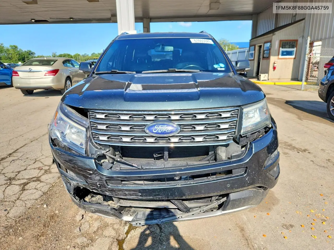 2016 Ford Explorer Limited VIN: 1FM5K8F88GGA45759 Lot: 61665926