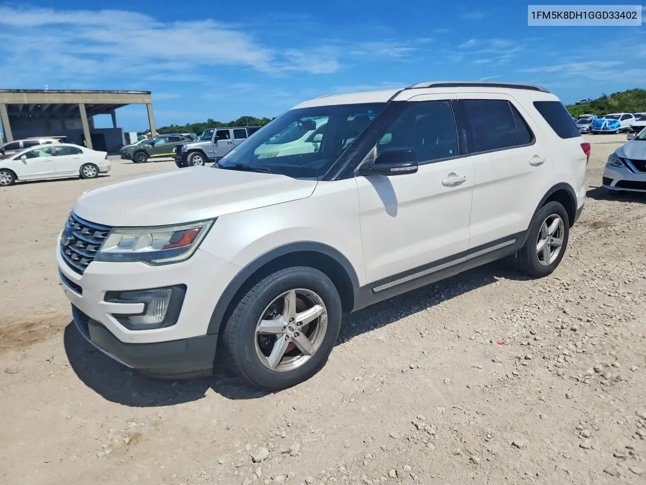 2016 Ford Explorer Xlt VIN: 1FM5K8DH1GGD33402 Lot: 61965826