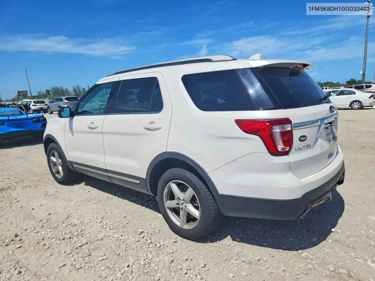 2016 Ford Explorer Xlt VIN: 1FM5K8DH1GGD33402 Lot: 61965826