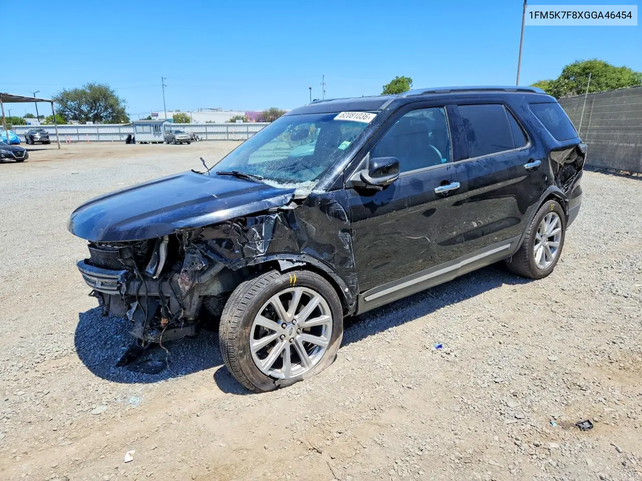 1FM5K7F8XGGA46454 2016 Ford Explorer Limited