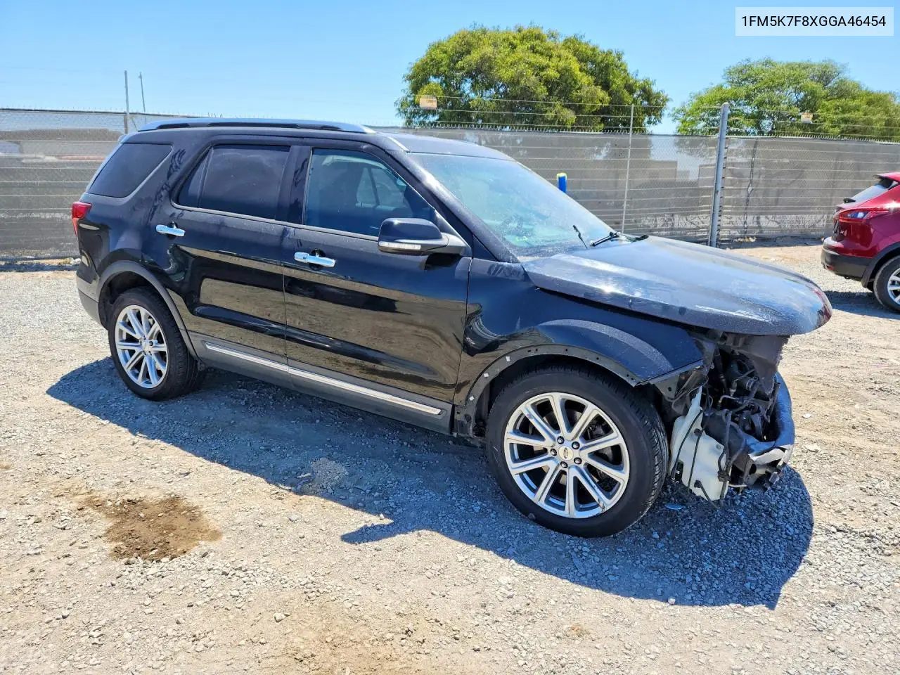 1FM5K7F8XGGA46454 2016 Ford Explorer Limited