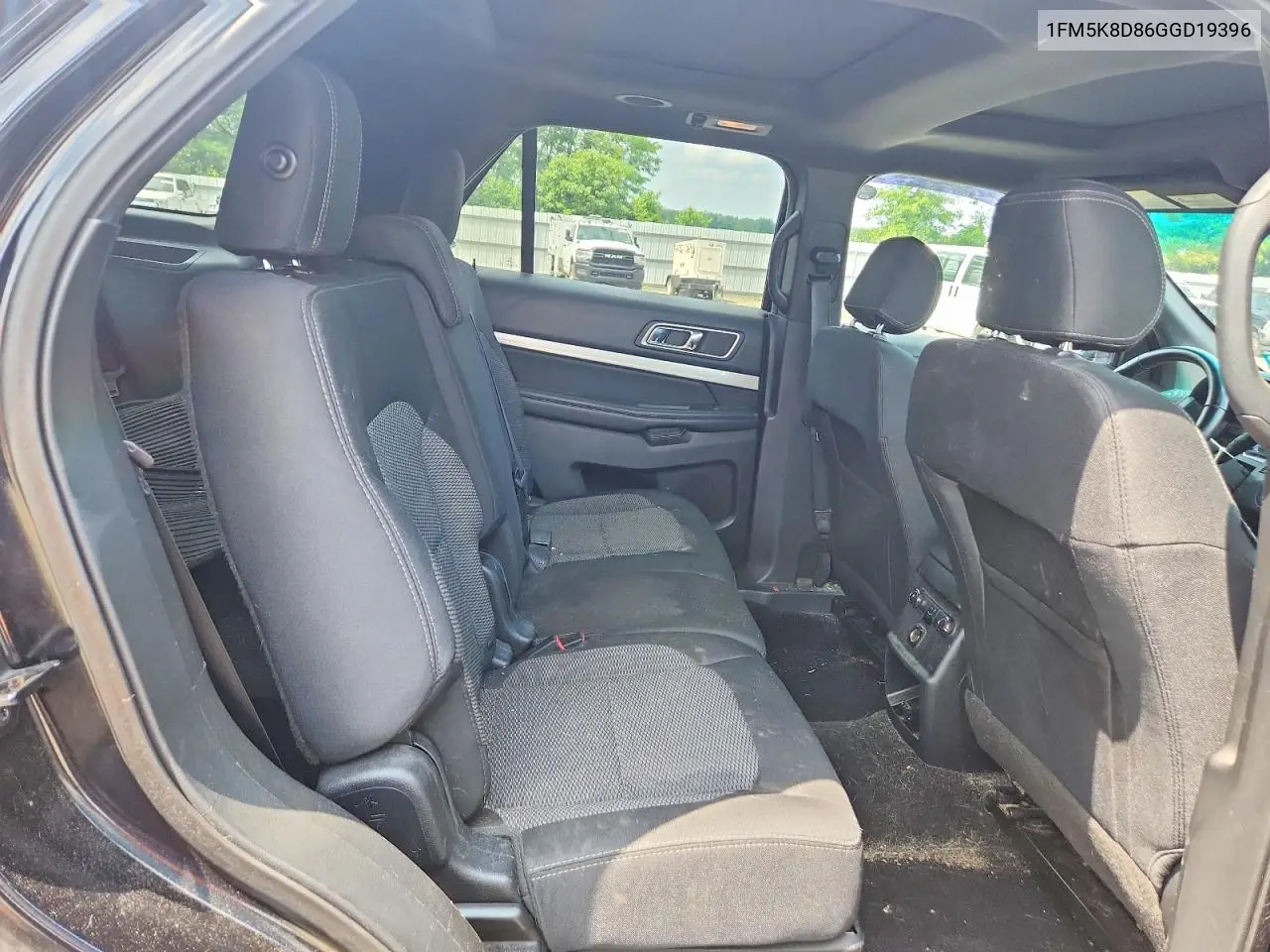 1FM5K8D86GGD19396 2016 Ford Explorer Xlt
