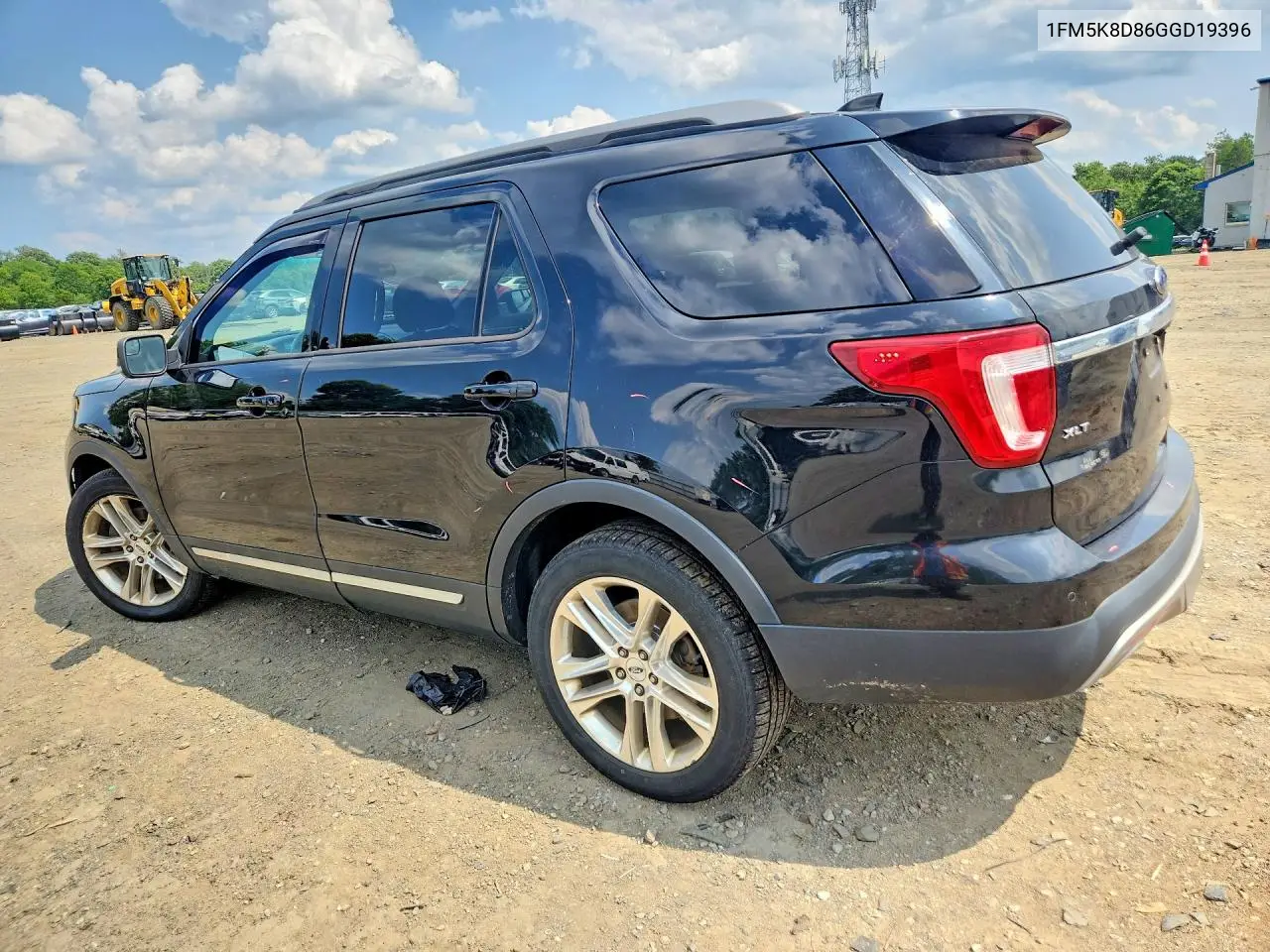 1FM5K8D86GGD19396 2016 Ford Explorer Xlt