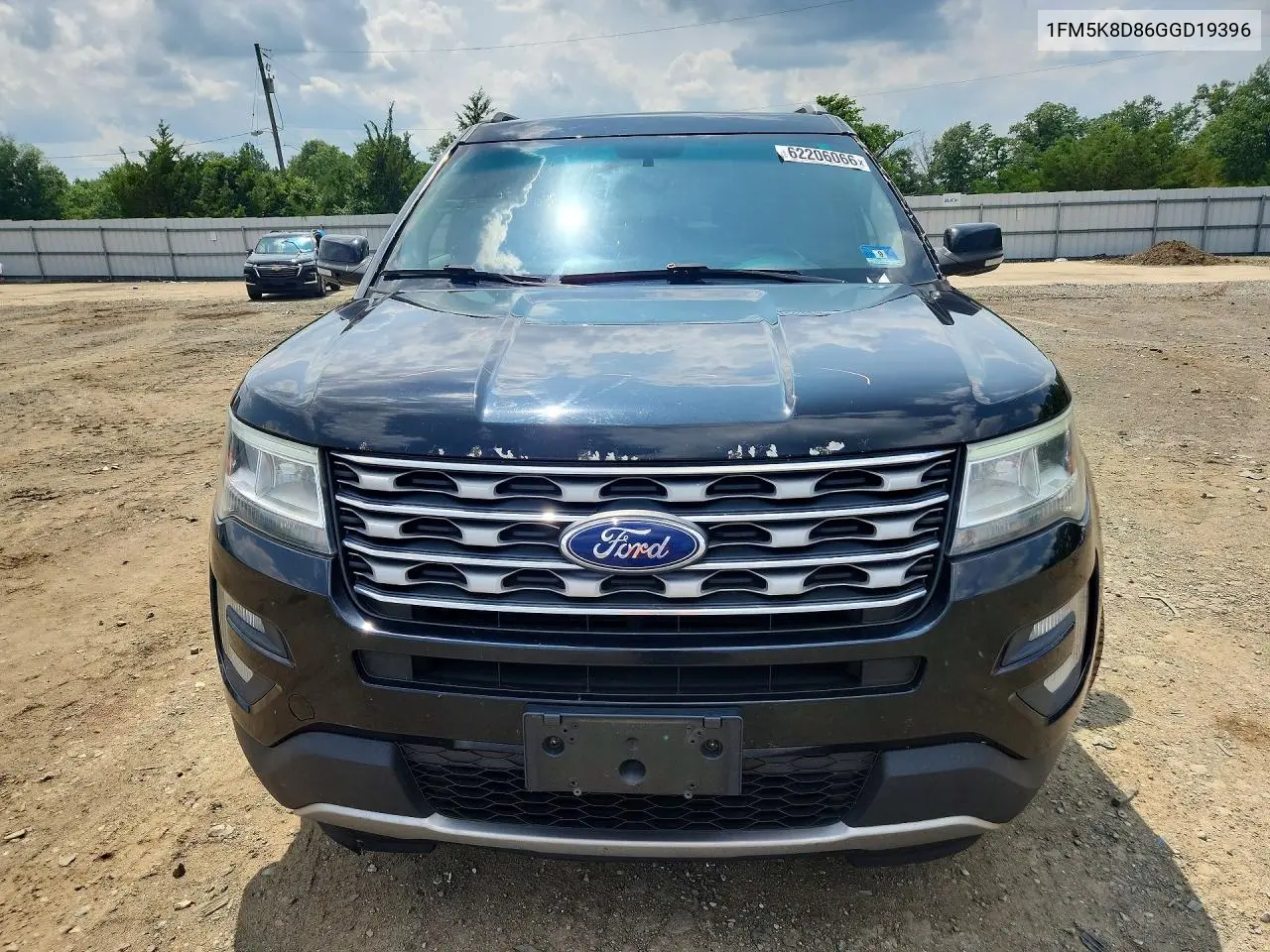 1FM5K8D86GGD19396 2016 Ford Explorer Xlt