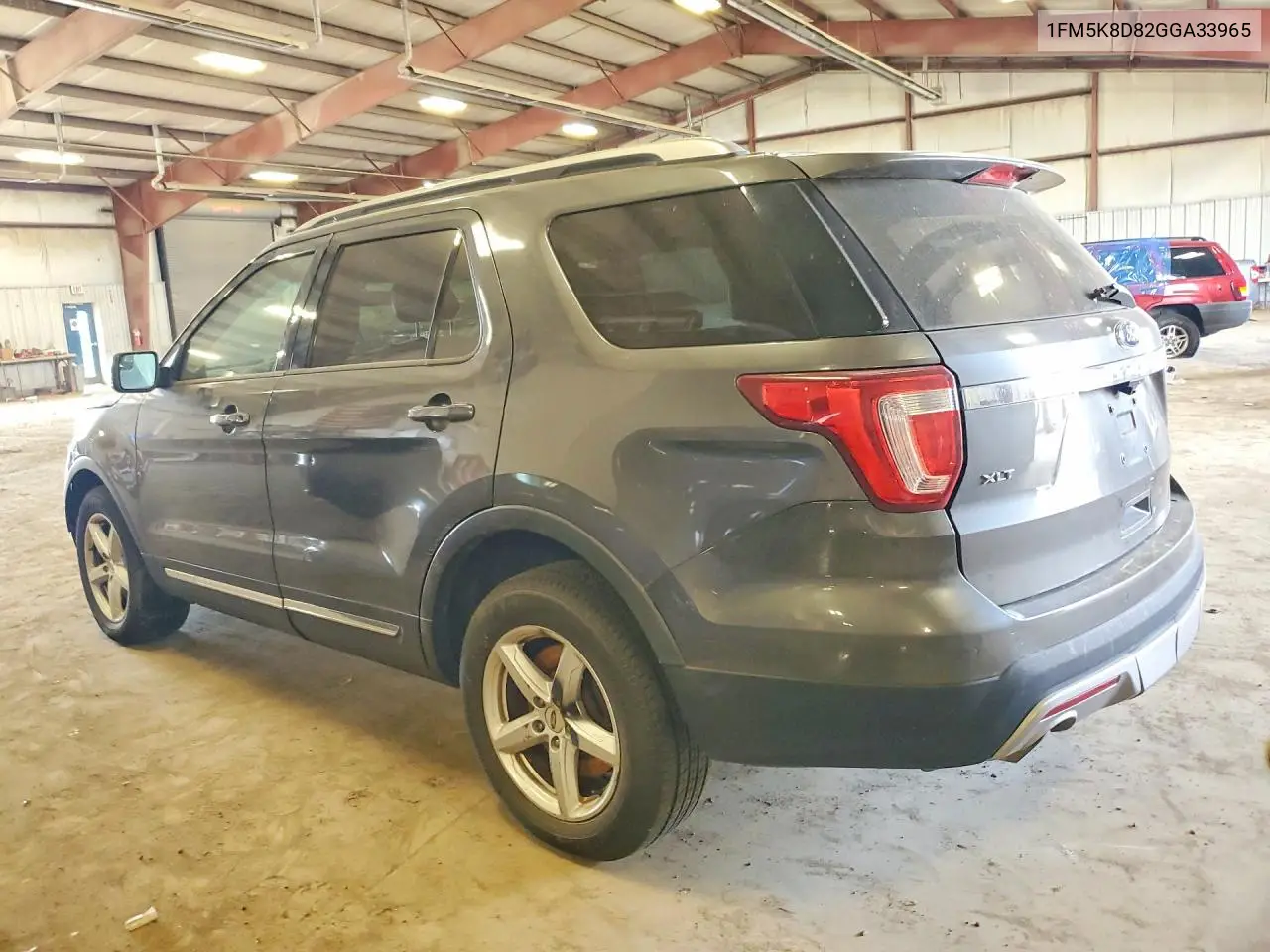 2016 Ford Explorer Xlt VIN: 1FM5K8D82GGA33965 Lot: 62270206