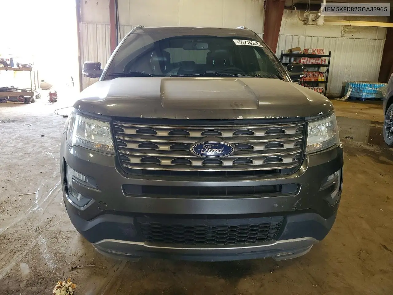 2016 Ford Explorer Xlt VIN: 1FM5K8D82GGA33965 Lot: 62270206