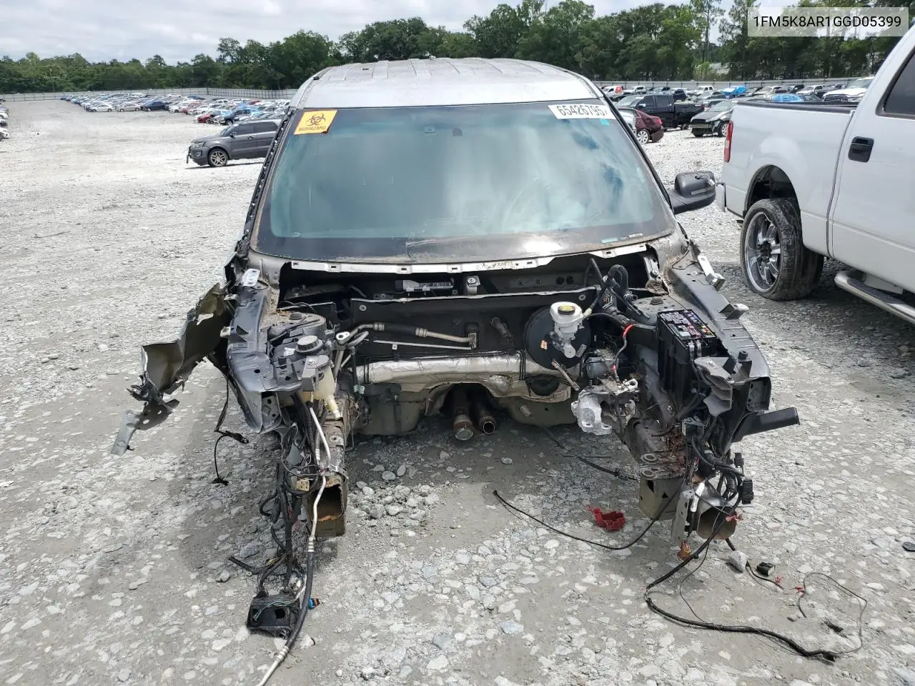 1FM5K8AR1GGD05399 2016 Ford Explorer Police Interceptor
