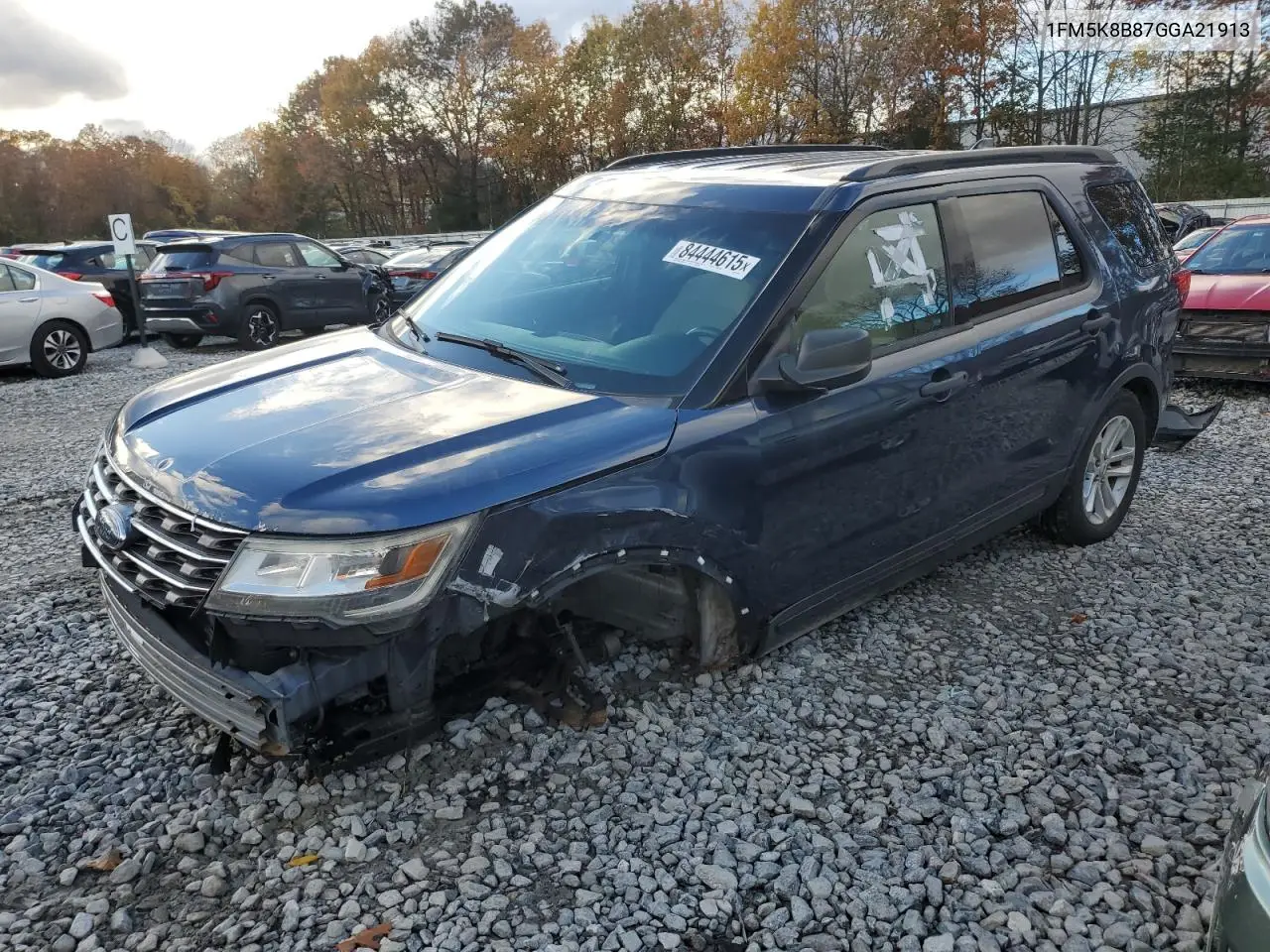 1FM5K8B87GGA21913 2016 Ford Explorer