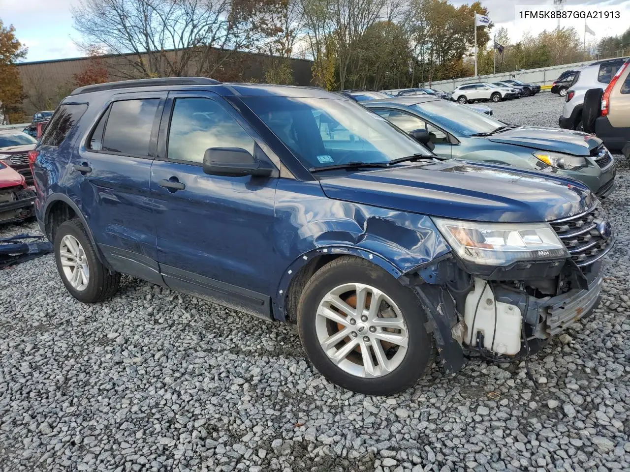 1FM5K8B87GGA21913 2016 Ford Explorer