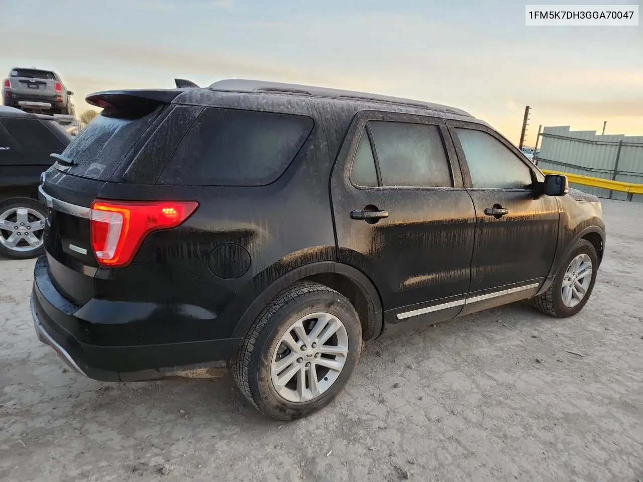 1FM5K7DH3GGA70047 2016 Ford Explorer Xlt