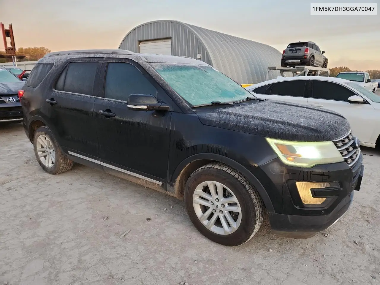 1FM5K7DH3GGA70047 2016 Ford Explorer Xlt