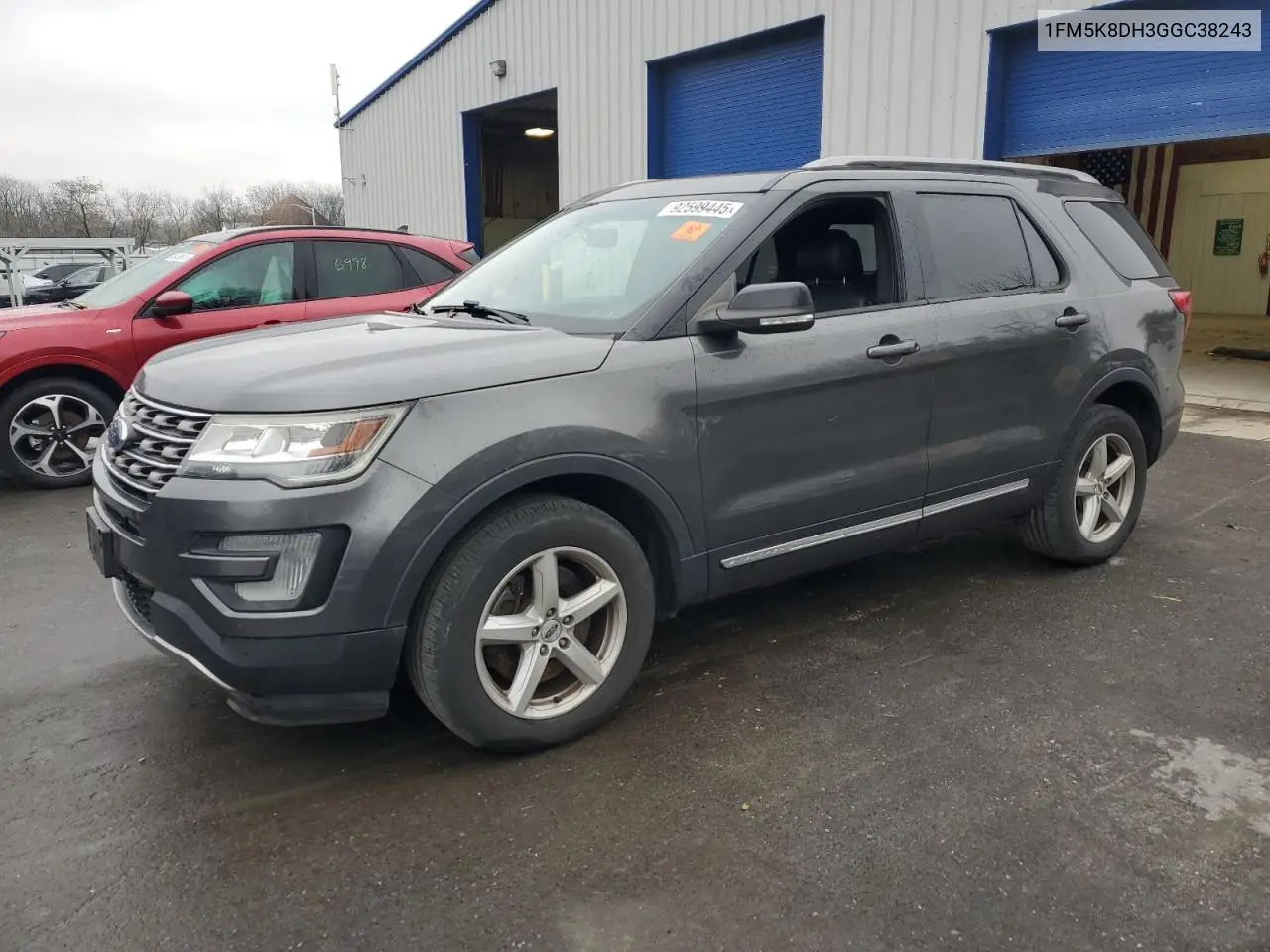 1FM5K8DH3GGC38243 2016 Ford Explorer Xlt