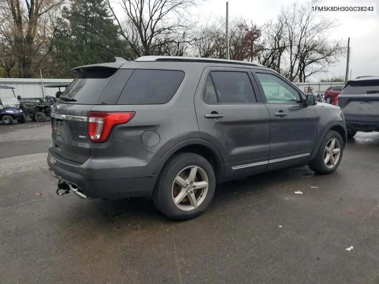 1FM5K8DH3GGC38243 2016 Ford Explorer Xlt