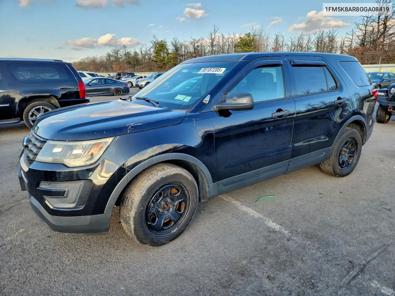 1FM5K8AR8GGA08419 2016 Ford Explorer Police Interceptor