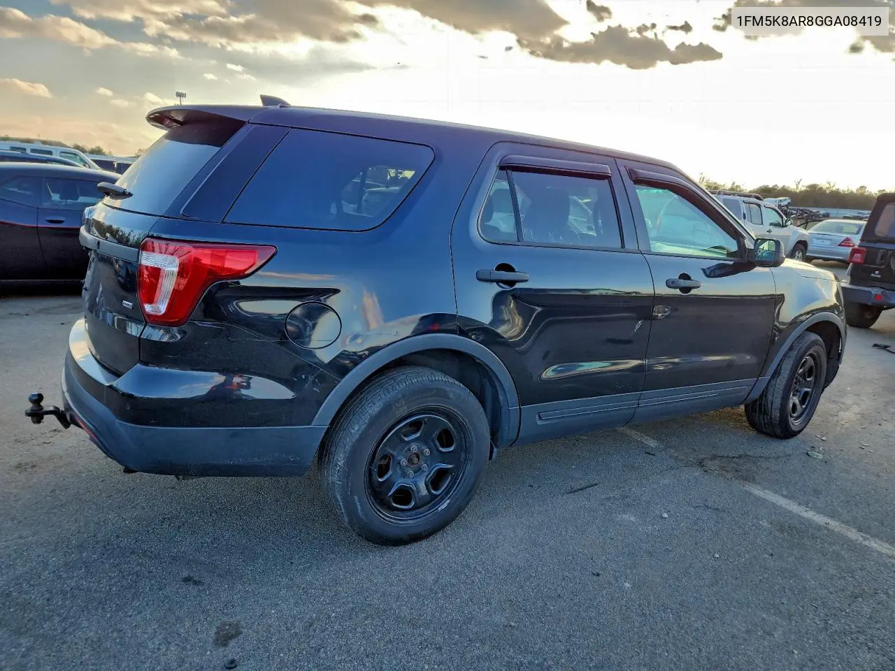 1FM5K8AR8GGA08419 2016 Ford Explorer Police Interceptor