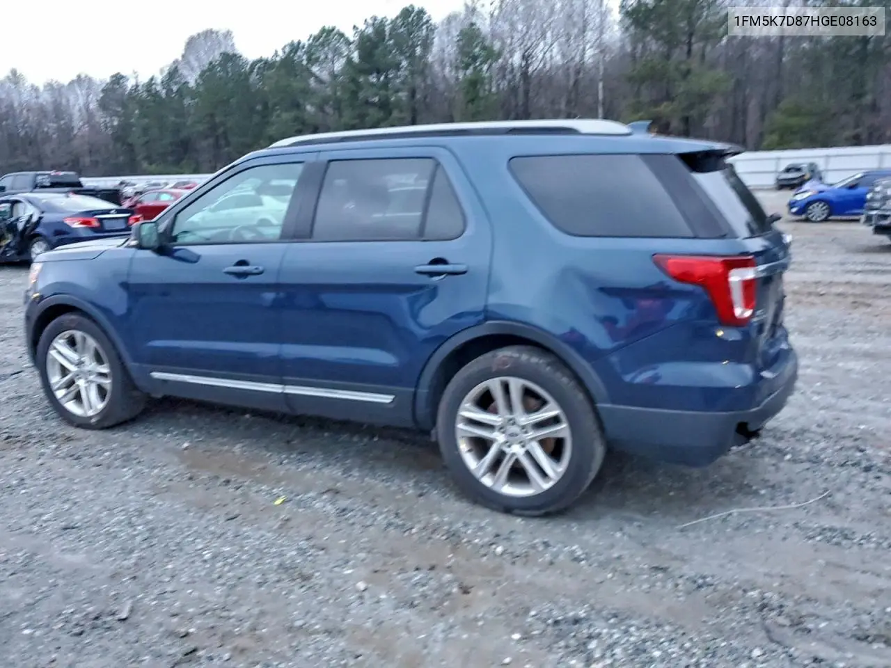 1FM5K7D87HGE08163 2017 Ford Explorer Xlt
