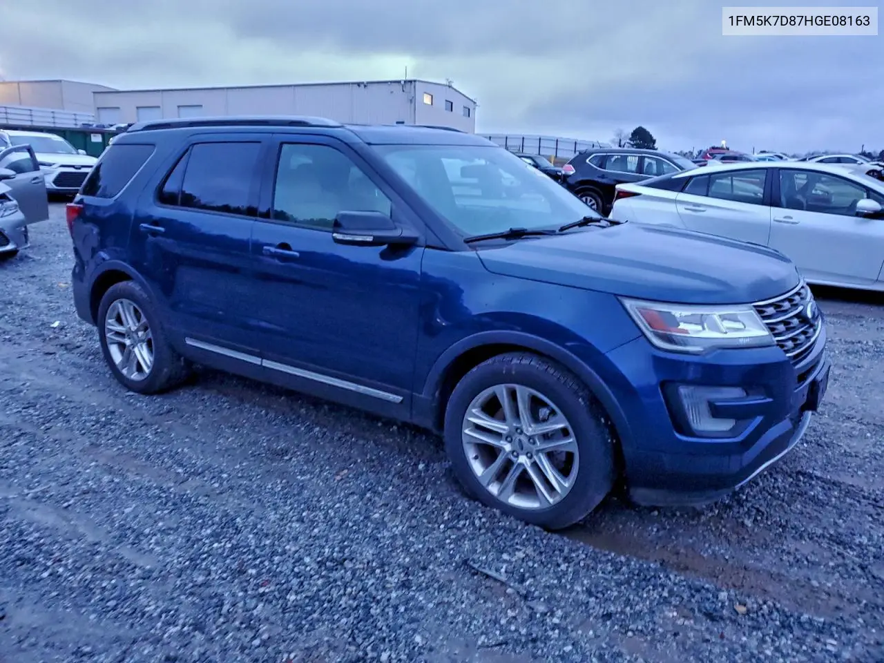1FM5K7D87HGE08163 2017 Ford Explorer Xlt
