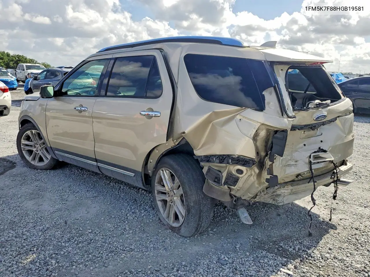 1FM5K7F88HGB19581 2017 Ford Explorer Limited
