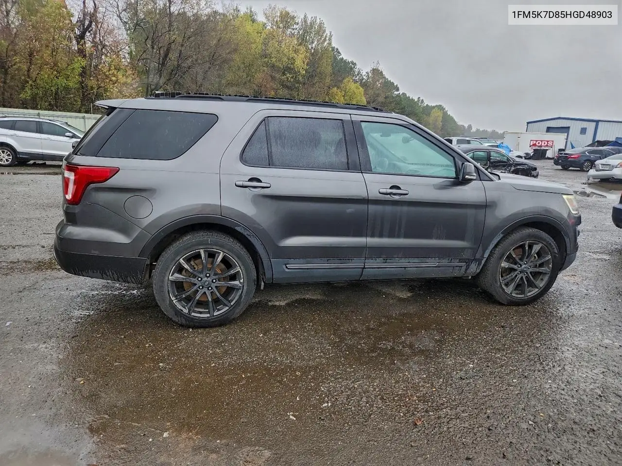 1FM5K7D85HGD48903 2017 Ford Explorer Xlt