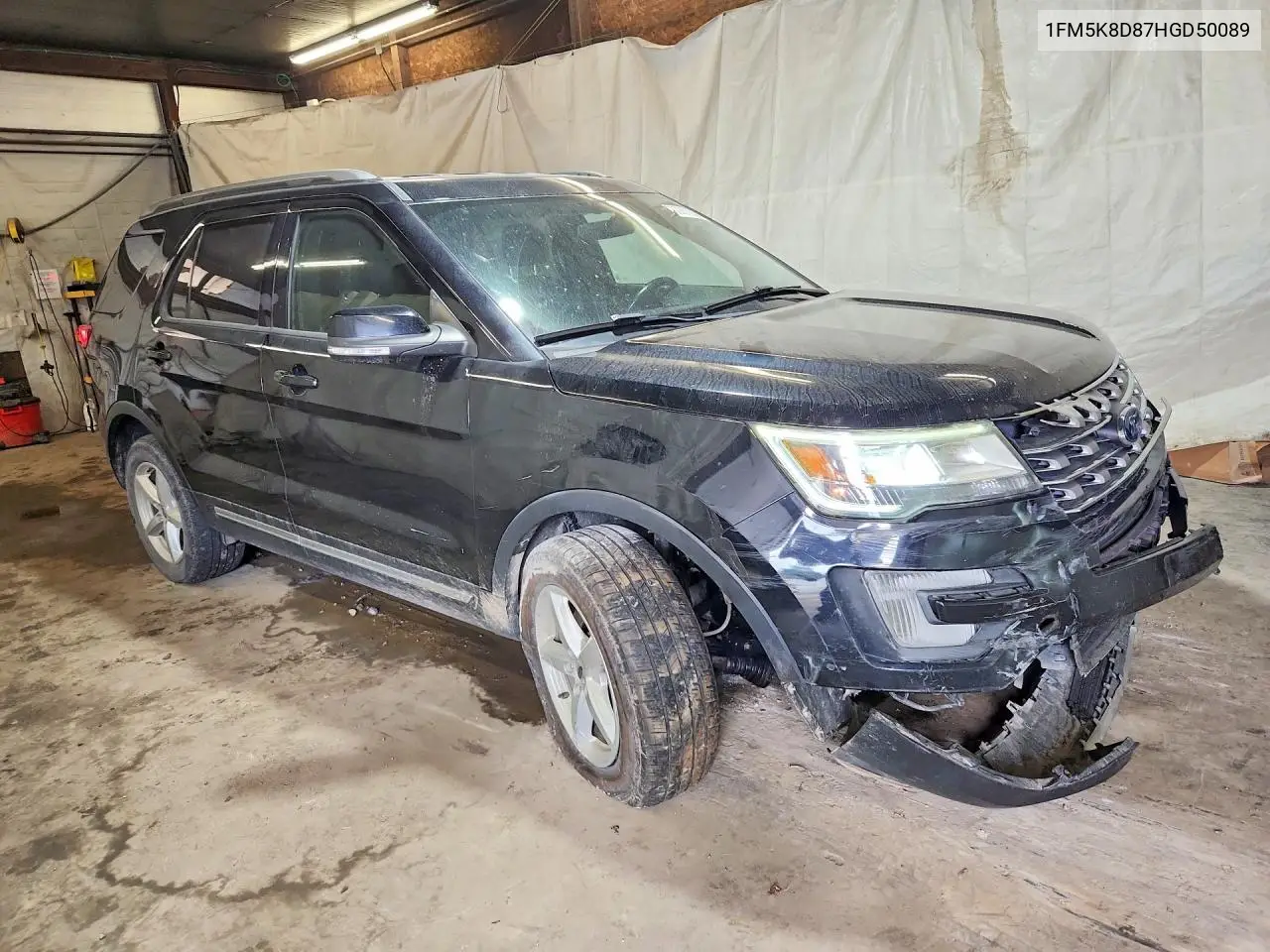 2017 Ford Explorer Xlt VIN: 1FM5K8D87HGD50089 Lot: 60867636