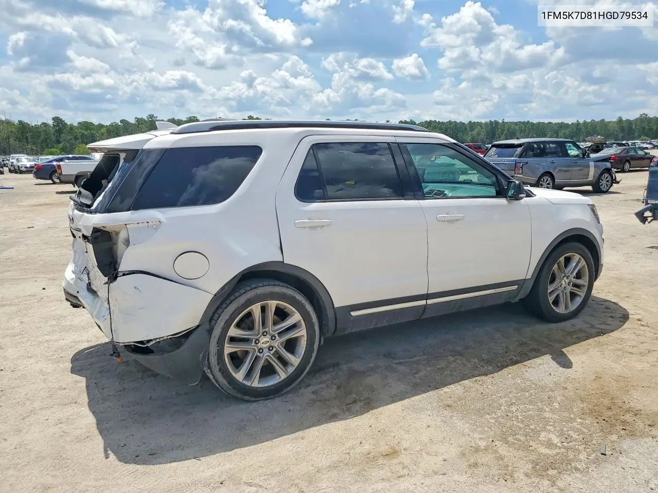 2017 Ford Explorer Xlt VIN: 1FM5K7D81HGD79534 Lot: 60914976