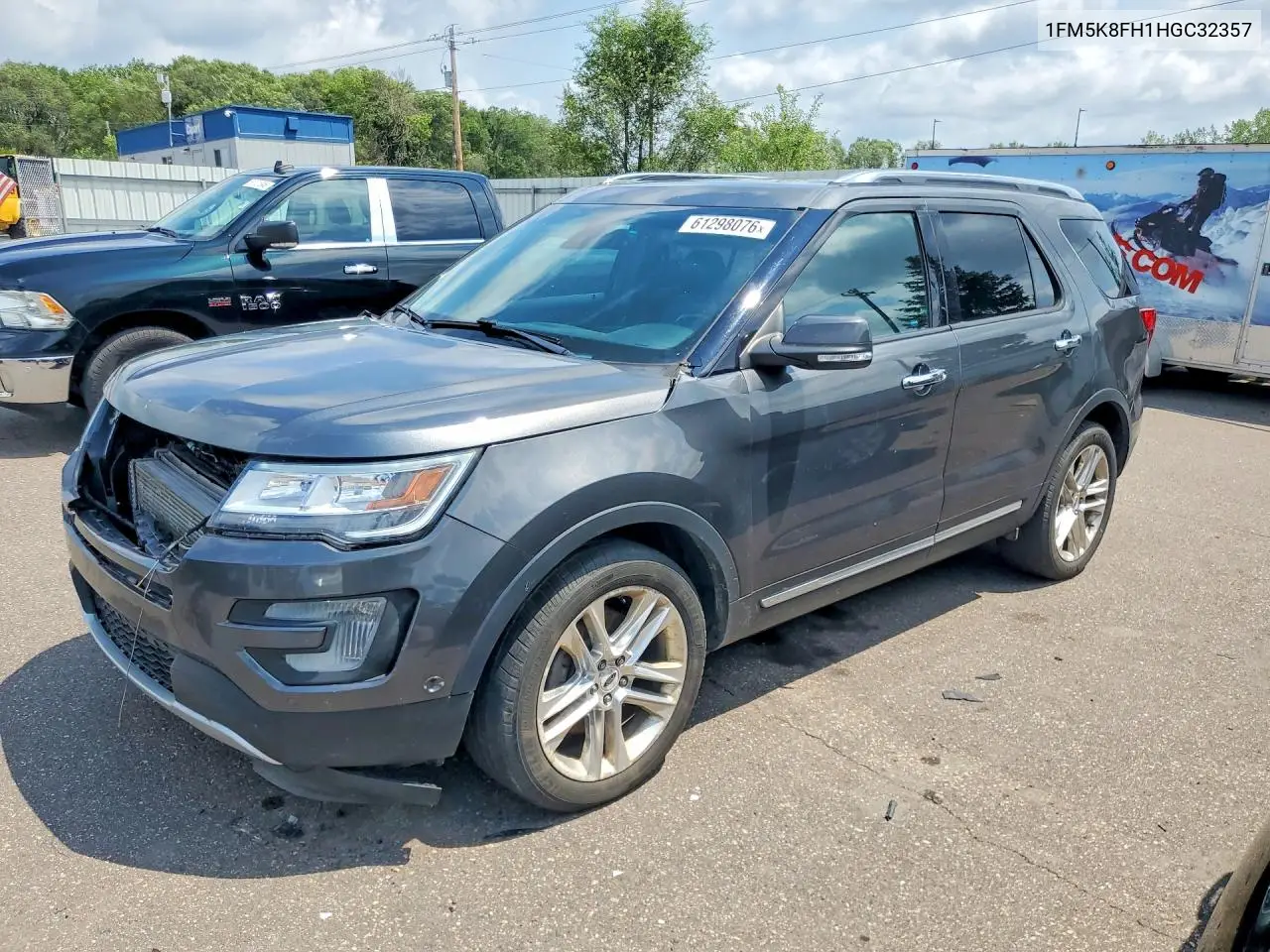1FM5K8FH1HGC32357 2017 Ford Explorer Limited