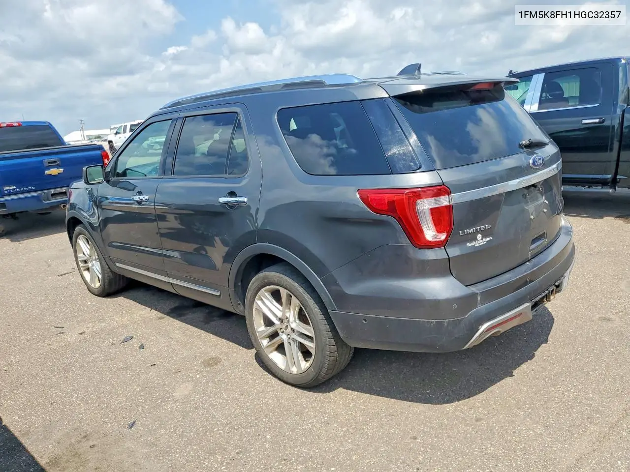 1FM5K8FH1HGC32357 2017 Ford Explorer Limited