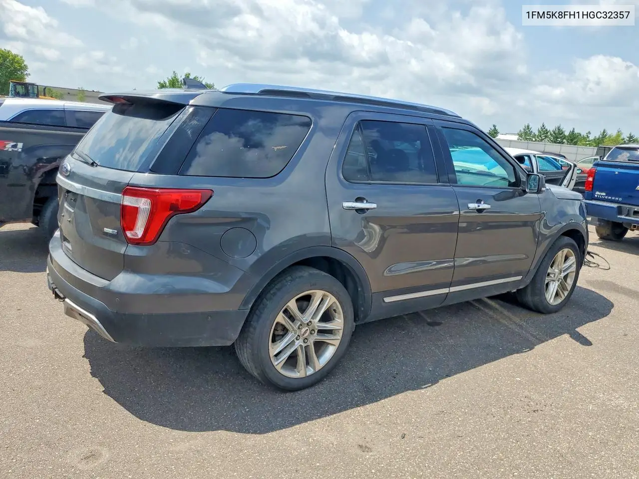 1FM5K8FH1HGC32357 2017 Ford Explorer Limited