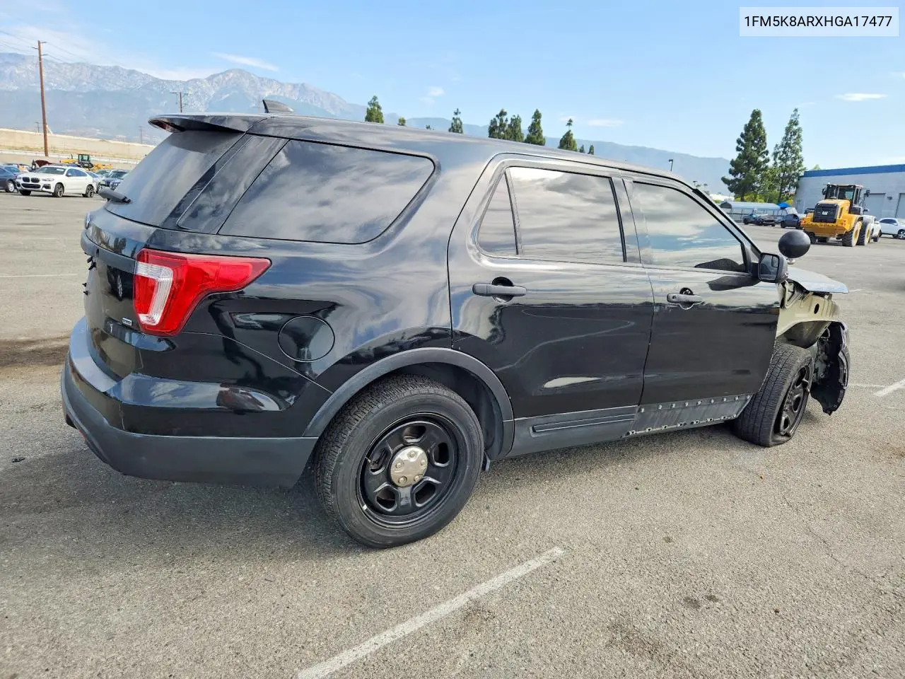 2017 Ford Explorer Police Interceptor VIN: 1FM5K8ARXHGA17477 Lot: 61442096