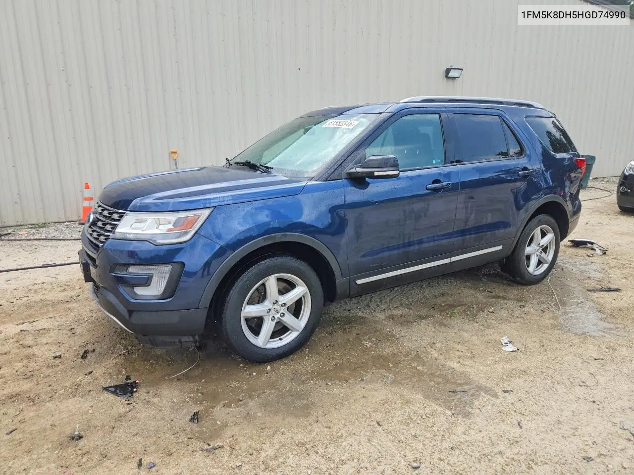 2017 Ford Explorer Xlt VIN: 1FM5K8DH5HGD74990 Lot: 61552846