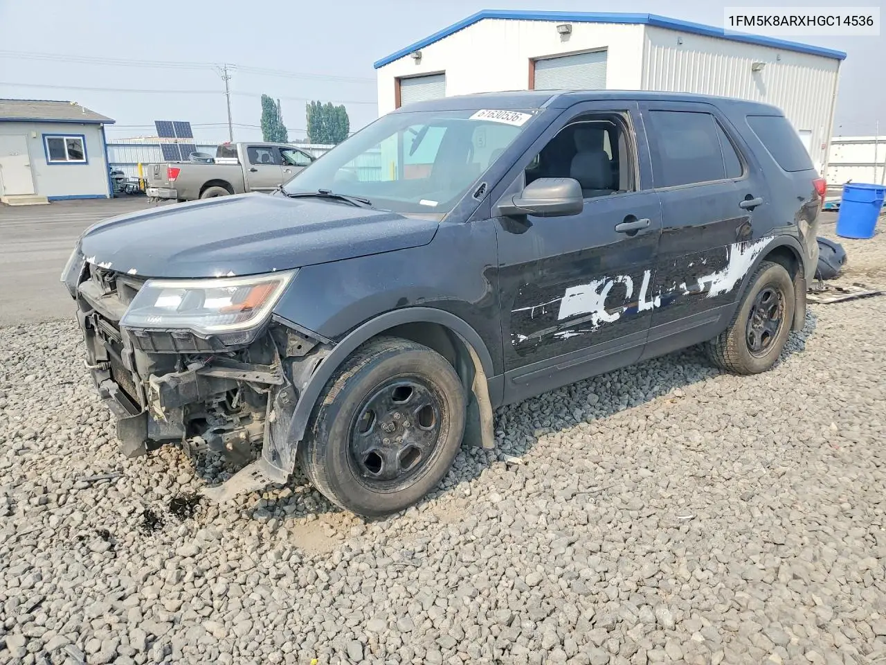 2017 Ford Explorer Police Interceptor VIN: 1FM5K8ARXHGC14536 Lot: 61630536