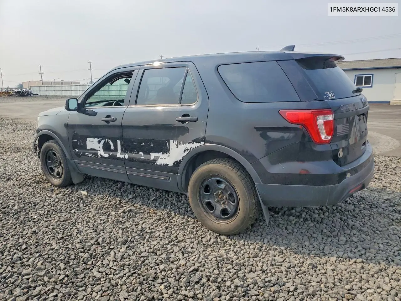 2017 Ford Explorer Police Interceptor VIN: 1FM5K8ARXHGC14536 Lot: 61630536