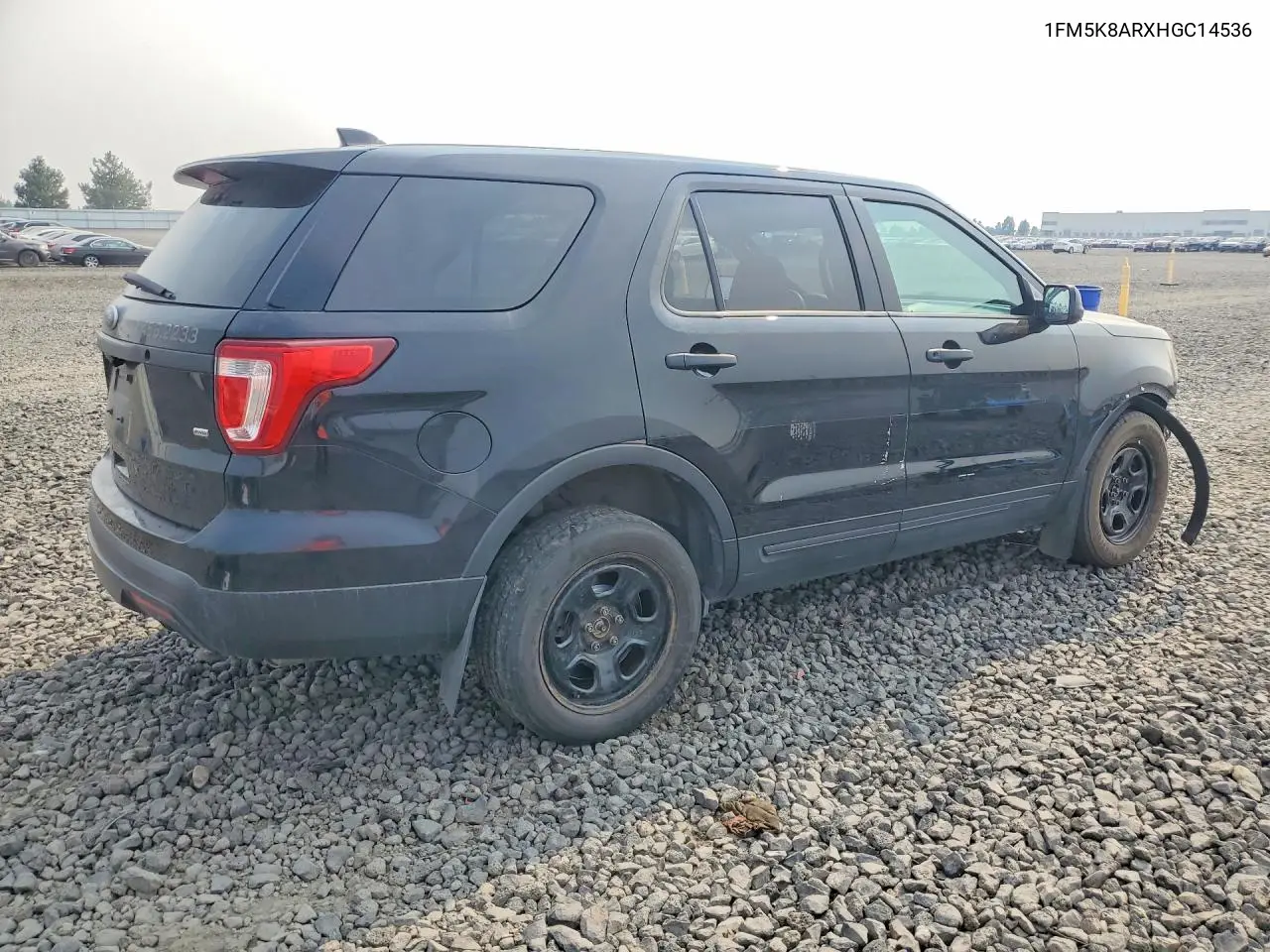 2017 Ford Explorer Police Interceptor VIN: 1FM5K8ARXHGC14536 Lot: 61630536