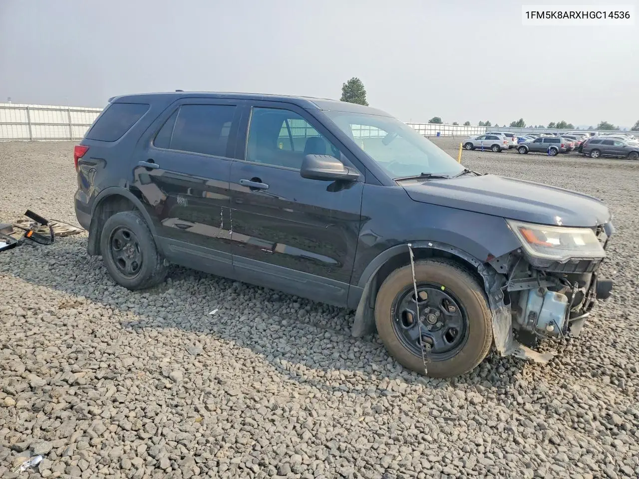 2017 Ford Explorer Police Interceptor VIN: 1FM5K8ARXHGC14536 Lot: 61630536