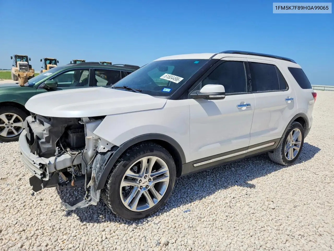 2017 Ford Explorer Limited VIN: 1FM5K7F89HGA99065 Lot: 61804496