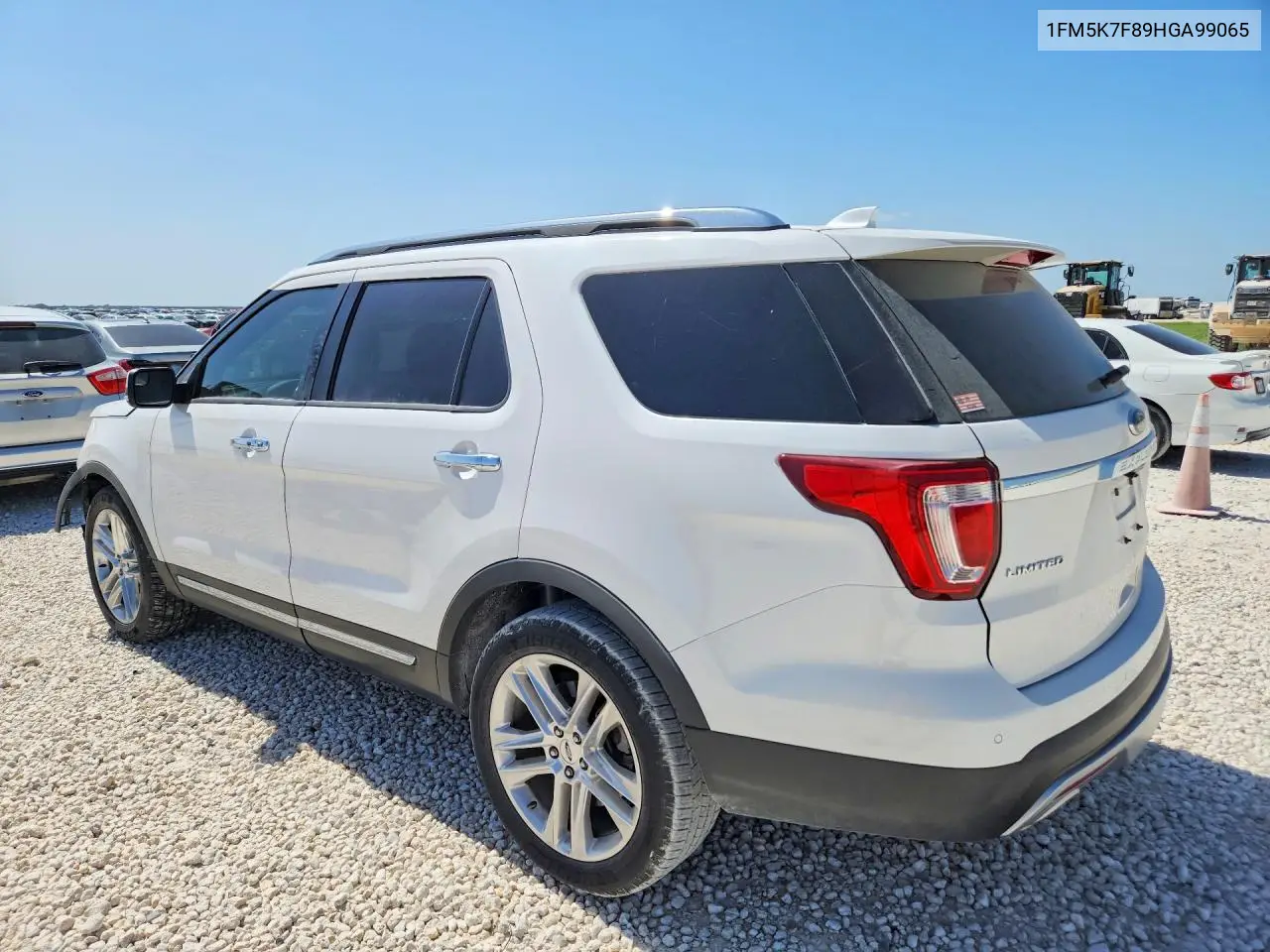 2017 Ford Explorer Limited VIN: 1FM5K7F89HGA99065 Lot: 61804496