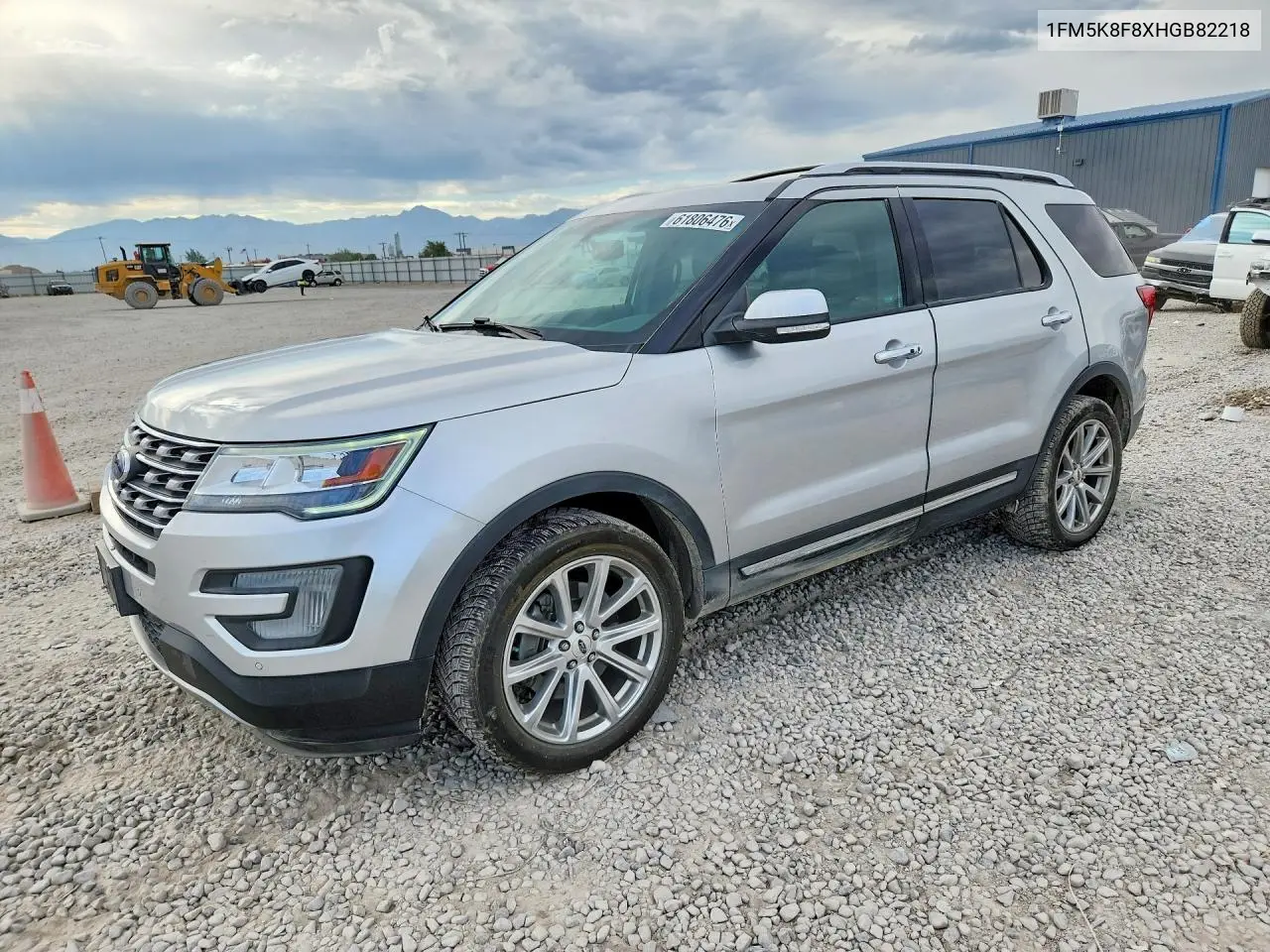 2017 Ford Explorer Limited VIN: 1FM5K8F8XHGB82218 Lot: 61806476