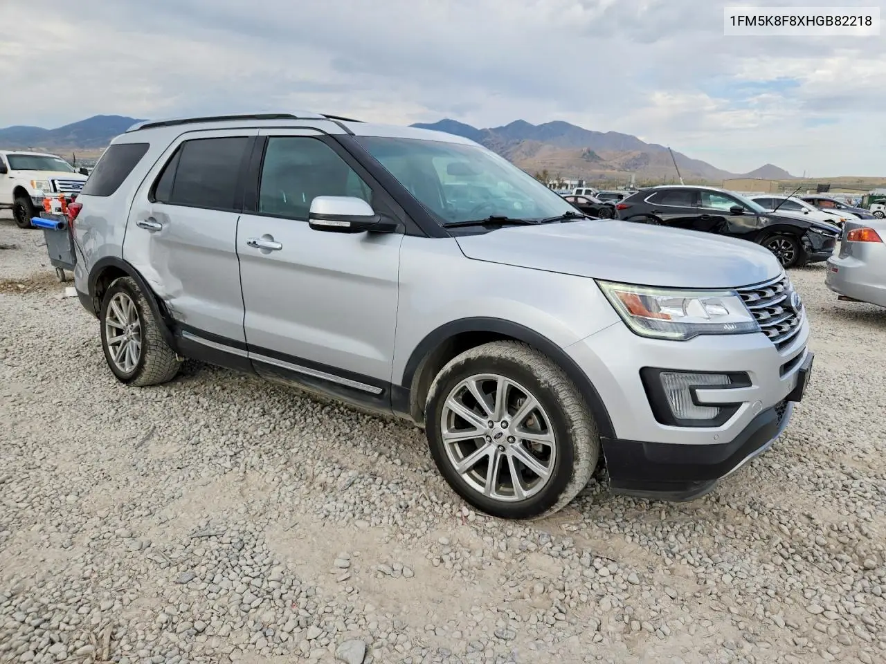 2017 Ford Explorer Limited VIN: 1FM5K8F8XHGB82218 Lot: 61806476