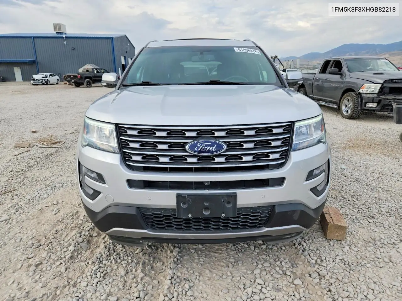 2017 Ford Explorer Limited VIN: 1FM5K8F8XHGB82218 Lot: 61806476
