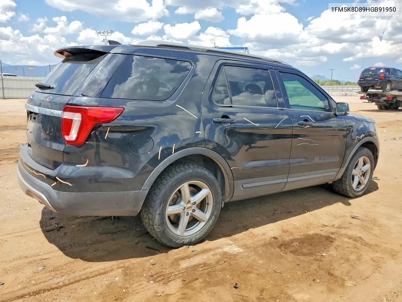 2017 Ford Explorer Xlt VIN: 1FM5K8D89HGB91950 Lot: 61835136